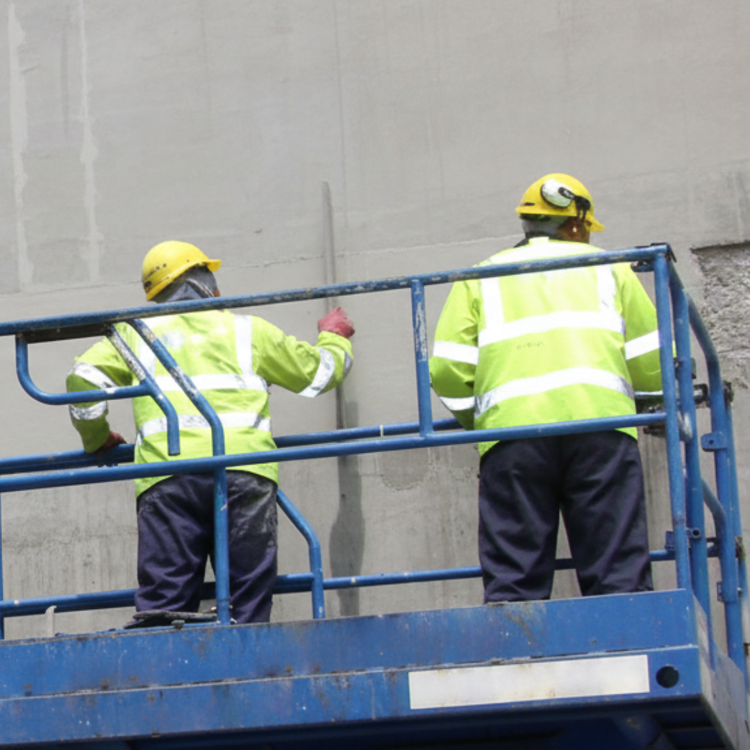 Concrete Repair & Protective Coating in action